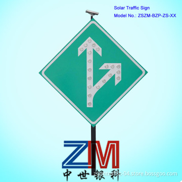 Aluminum LED Solar Traffic Sign